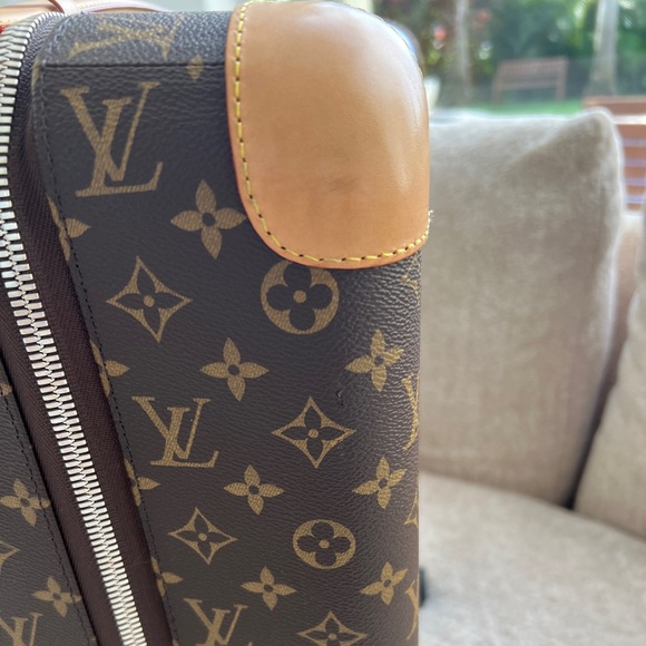 Louis Vuitton Brown Monogram Travel Suitcase - Picture 9 of 13